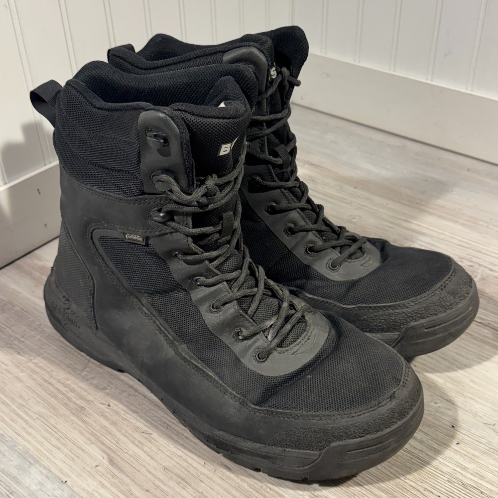 Bogs Shale 8" GlacialGrip Soft‎ Toe Boot Black Mens Size 12M 72771-001